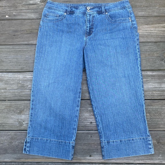 Sonoma capri blue jeans size 12 - Picture 2 of 12